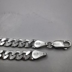 Vintage Beautiful Jewelry Chain Necklece,925 Sterling Silver,Signed , 18,46g