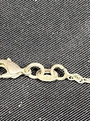 VINTAGE 925 STERLING SILVER MOP INLAYED SAILBOAT PENDANT ON 20” 2MM CHAIN