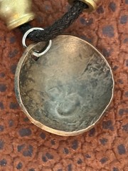 Moroccan Hamsa Coin Antique Berber Style Necklace Authentic