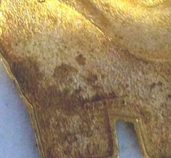Vintage Signed JJ 1986 LARGE Cartoon ELEPHANT Gold Tone Figural PIN BROOCH EUC