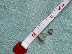 Vintage 40’s oil can sterling charm
