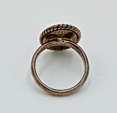 VTG 925 Monogram CME CEM Signet Ring Sz 4.75 Sterling Silver 5g Engraved Oval
