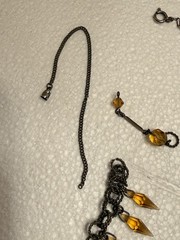 Art Deco Neclaces Gothic Glass Chech 1920s 1930s Jewelry Lot Chokers Earrings