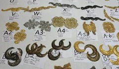 Vtg Huge Lot #71 Miriam Haskell Large Filigree Findings Stampings Jewelry Craft