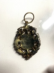 Vintage Heraldic Medieval Royalty Pendant 20th Century Renaissance Germany