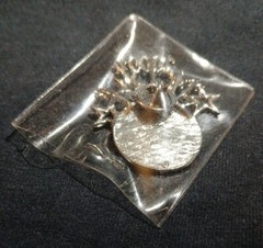 Vintage Avon Millennium Year 2000 Silver & Rhinestone Brooch Pin Jewelry