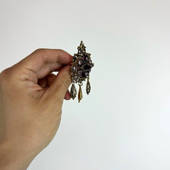 Czech Republic Vintage brooch – Vintage USSR jewelry – soviet