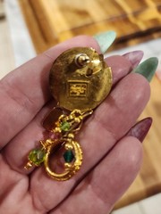 Lunch At The Ritz Frog Legs Earrings