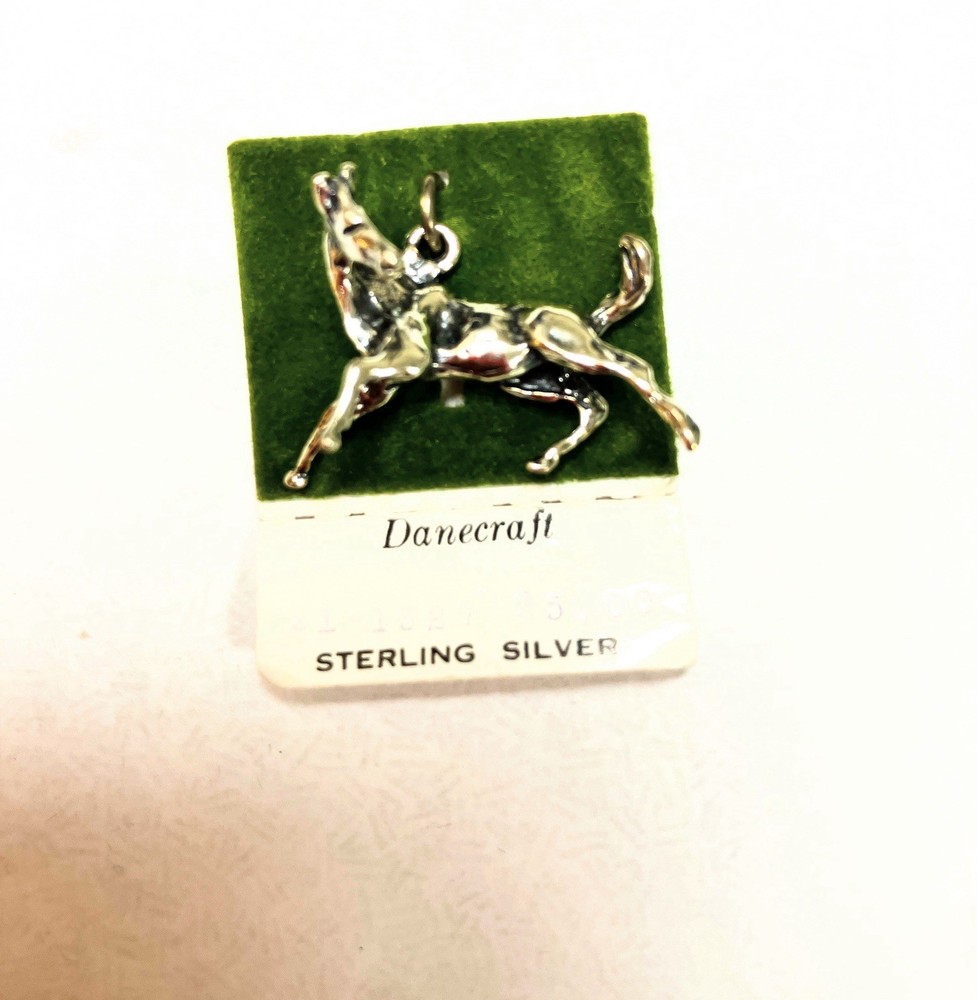 Vintage Dancraft Horse Charm Sterling Silver