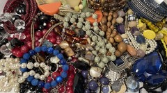 4Lb Mixed Mystery Jewelry Lot Vintage Mod Boho Bead Necklaces Bracelets Earrings