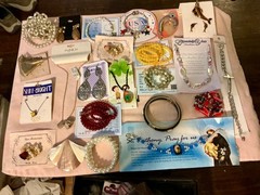 jewelry assortment lot of various pieces some vintage