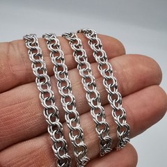 Vintage Beautiful Jewelry Chain Necklece,925 Sterling Silver,Signed , 19,82g