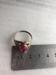 Rings silver 875 gold Plated Russian Soviet Silver vintage USSR old