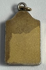 Antique Gold Filled Two Tone Charm Pendant Locket Trinket Box Victorian
