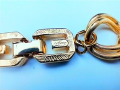 GIVENCHY Double Link 30″ Gold-Tone Chain Designer Classic VTG Necklace
