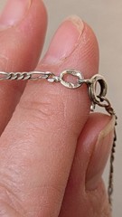 Sterling Silver 925 2mm Figaro Chain 18″ Necklace – 4g
