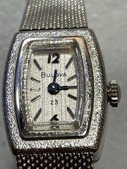 Vintage Bulova 23 Women’s Watch (Parts) 10kt RGP Bezel 1/20 Gold Filled Bracelet