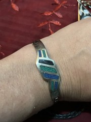 jewelry lot- “Alpaca, Mexico” & Peruvian Bracelets & Earrings
