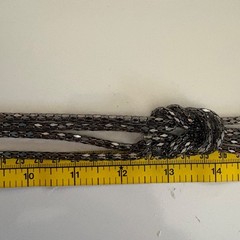 Vintage Mesh Chain Sautoir Necklace Long Flapper Statement Jewelry 24 inch