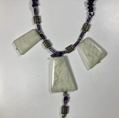 Lot Of 10 Vintage Miscellaneous Semi Precious Stone Necklaces