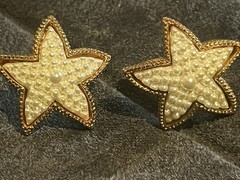 Vintage Avon Starfish Earrings; Pre-owned; Excellent Condition; Post/Stud