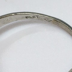 1920s Platinum Art Deco 3.45 Ct Diamond Antique Ring Handmade American Size 7