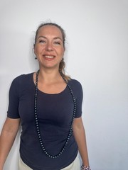 44″ 10mm Black Potato Pearl Necklace Blue Green Long Rope Handknotted