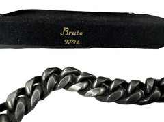 NEW OLD STOCK 1970s Sarah Coventry 7 1/2″ Chunky Chain Bracelet “BRUTE 9794”