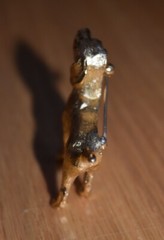 Crown Trifari Canine Collection Beagle Dog Brooch Pin Standing Labrador Figure