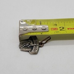 Vintage Alpine Guide Ski Charm Pendant Rare Skiing Collectible ( Royce NY )