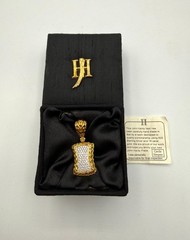 John Hardy 18 Karat Yellow Gold 0.66ctw Diamond Pendant