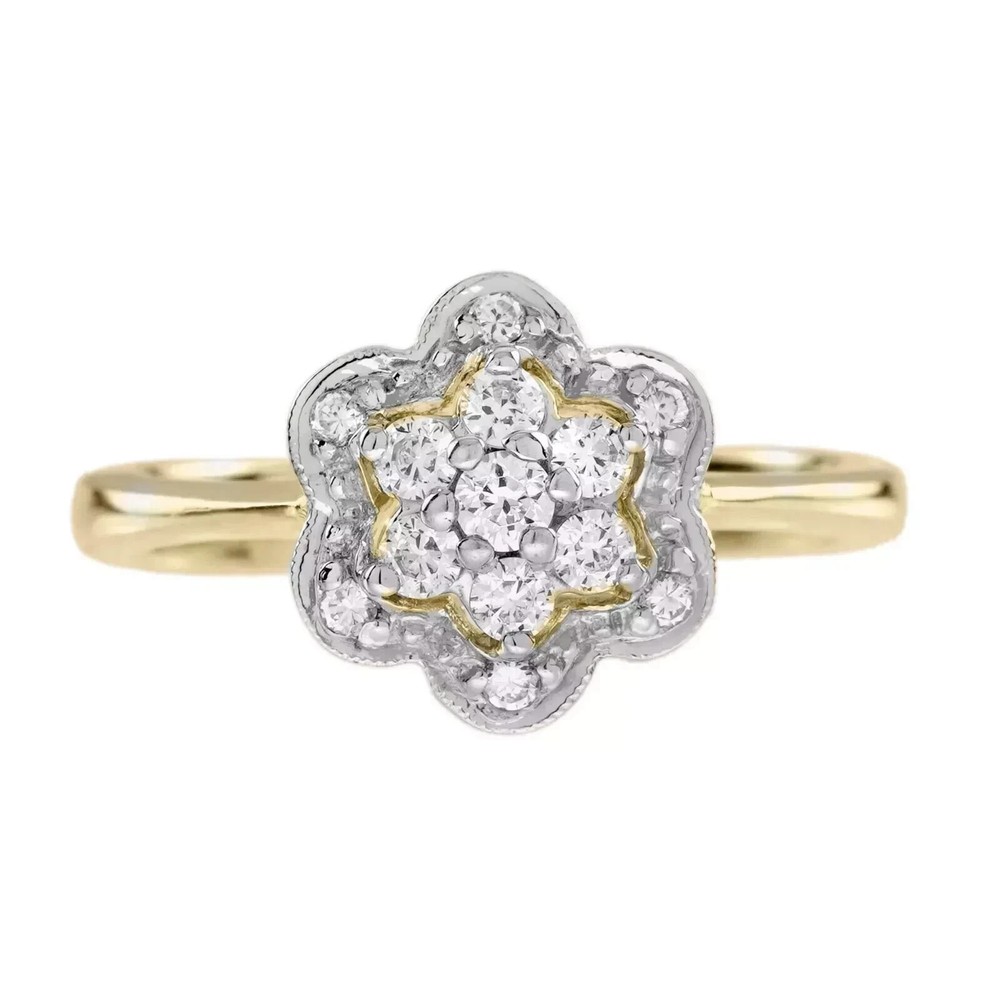1.80Ct Art Deco Style Round Lab Created Diamond Anniversary 14k Gold Finish Ring