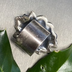 Vintage Cocktail Ring Lion Head Estate Jewelry HUGE Size 5.25 Estate Jewelry