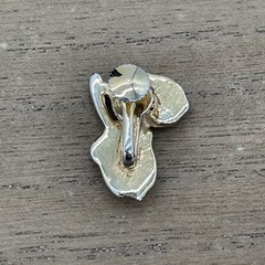 Vintage Unbranded Silver & Gold Toned Acorn Earrings With Screw-Back Closure