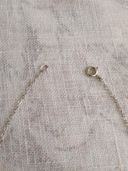 Sterling Silver Star Necklace Celestial Delicate Simple Minimalist VTG Jewelry