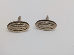 Lot of Older Cosmetic Jewelry – Bracelets Cufflinks Clip On & Pierce Earrings