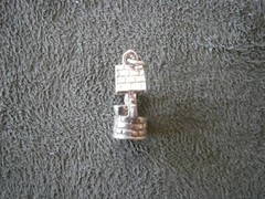 Wishing Well with Pail on Wall Vtg Sterling Silver Bracelet Charm Pendant 1.9g