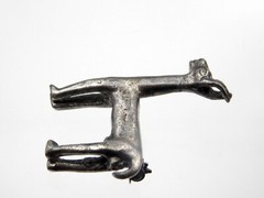 Vintage Alva Studio Silver Plated Pewter Llama Brooch Alpaca Pin 925 13.2 Grams