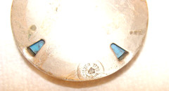 Bell Trading Nickel Silver Simulated Turquoise Thunderbird Pendant 30″ Necklace