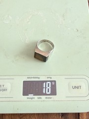 Vintage Sterling Silver Tiger’s Eye Men’s Ring Size 10.25 Mexico Stamped 18 g