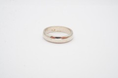 Vintage Mexico Sterling Silver 925 Ring Band Size 5.25 N5