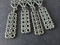 Vintage necklace/ pendant design K.M.J. Pewter Norway MCM 1960-1970s