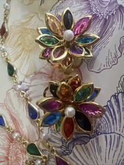 Multicolor Vintage Jewelry Set