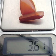 Vintage Soviet Amber Brooch. Sailboat. Kaliningrad. Made in USSR
