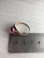 Rings silver 875 gold Plated Russian Soviet Silver vintage USSR old