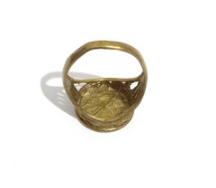 Vintage Ancient Bronze Antique Ring Rare Style Roman Old bronze Ring Extremely