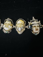 Vintage Selro Selini Bracelet “Seven gods of happiness” 7.5”