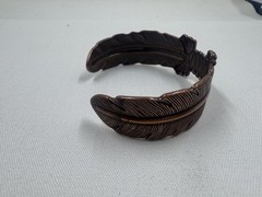 Vintage Wheeler Manufacturing Co Copper Cuff Bracelet
