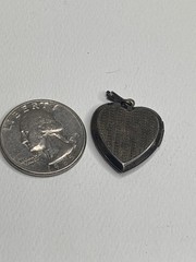 Vintage L.K. Co. 1/20 12K Gold Filled 925 Heart Locket Pendant | Repair Clasp