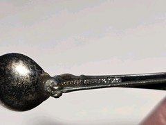 Vintage Gorham Sterling Silver Brooch Pin Miniature Spoon 2.75″ Signed 5.50g